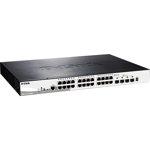  Switch ethernet SMART Pro 24 Ports Giga PoE at 370W + 4 SFP+ DGS-1510-28XMP